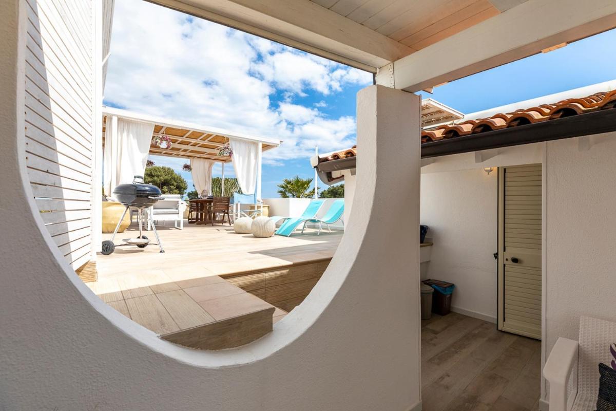 Romantic House Terrazza Vista Mare Santa Maria Del Focallo Eksteriør bilde